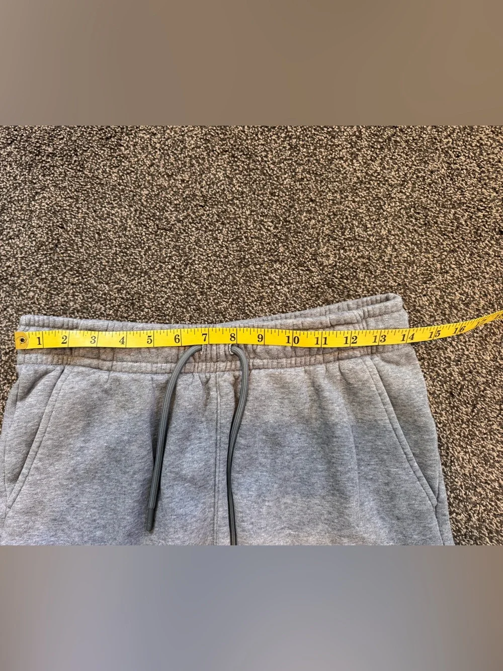 Jordan Men’s Gray Athletic Tech Fleece Shorts Size Small